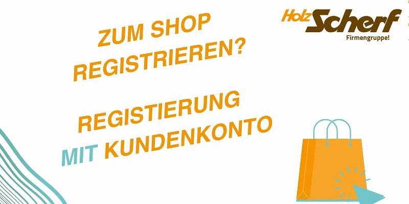 Registrierung mit Kundenkonto