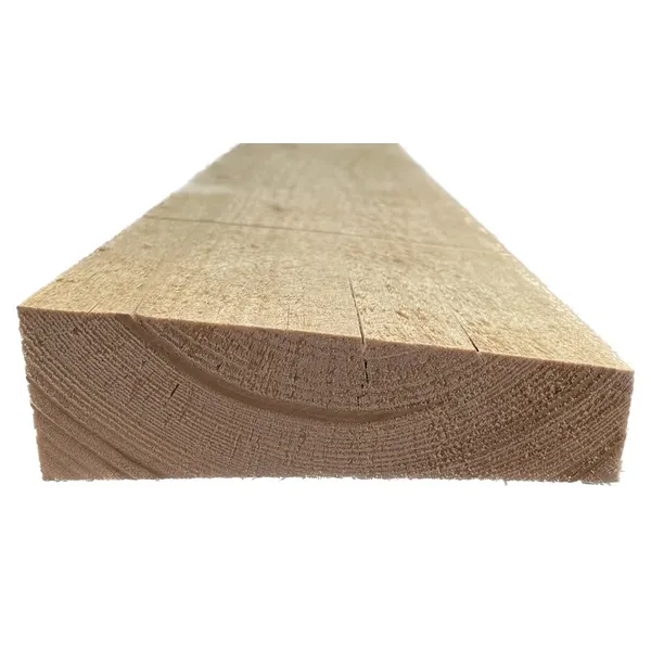 Traufbohlen aus 7x14 cm, roh