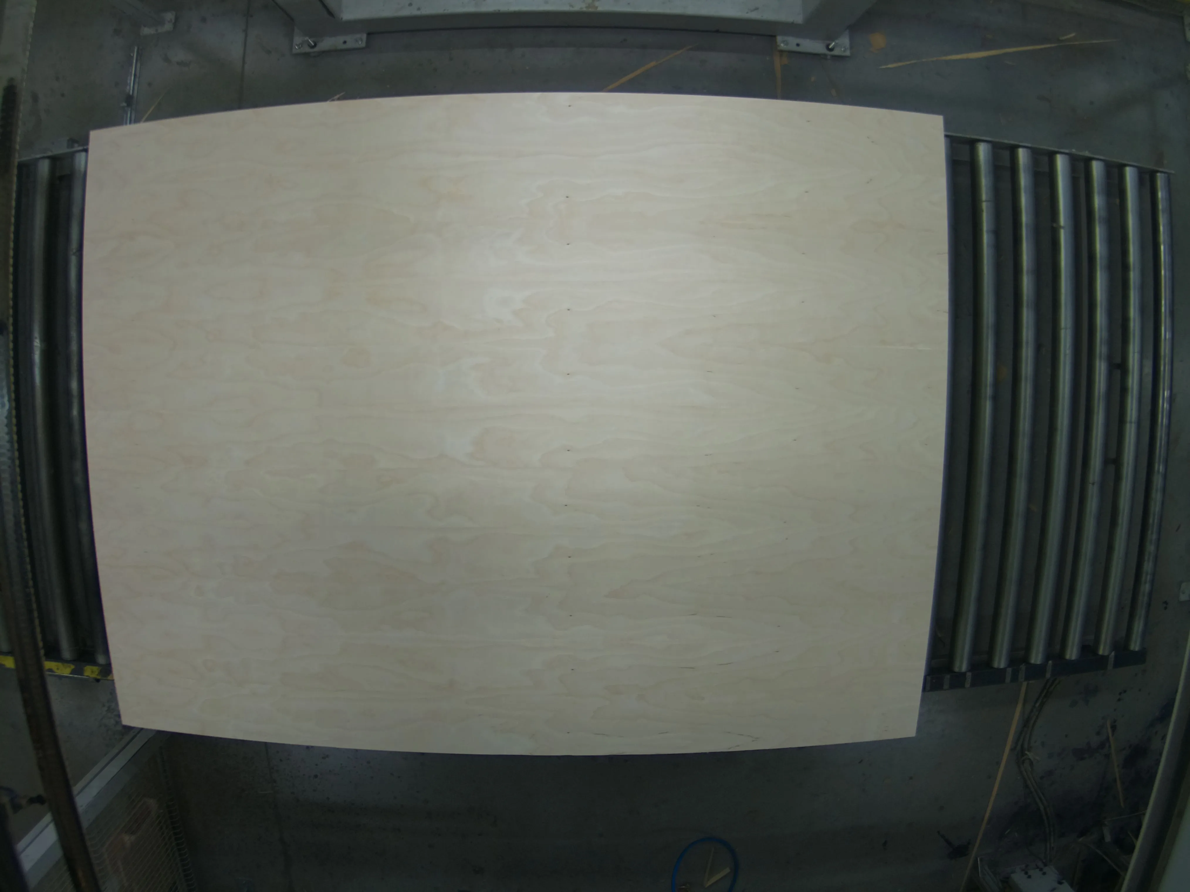 19mm Spanplatte furniert Birke sch&auml;l