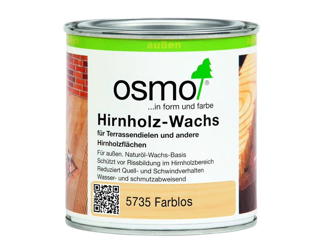 Hirnholz-Wachs Farblos 5735