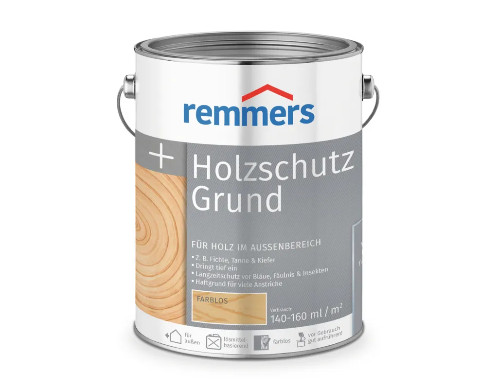 Holzschutz-Grund farblos 5,0l