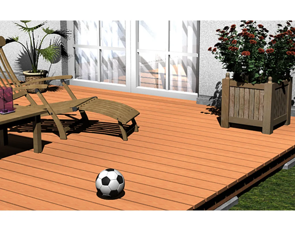 Terrassenschraube 5x50, A2, Teilgewinde,