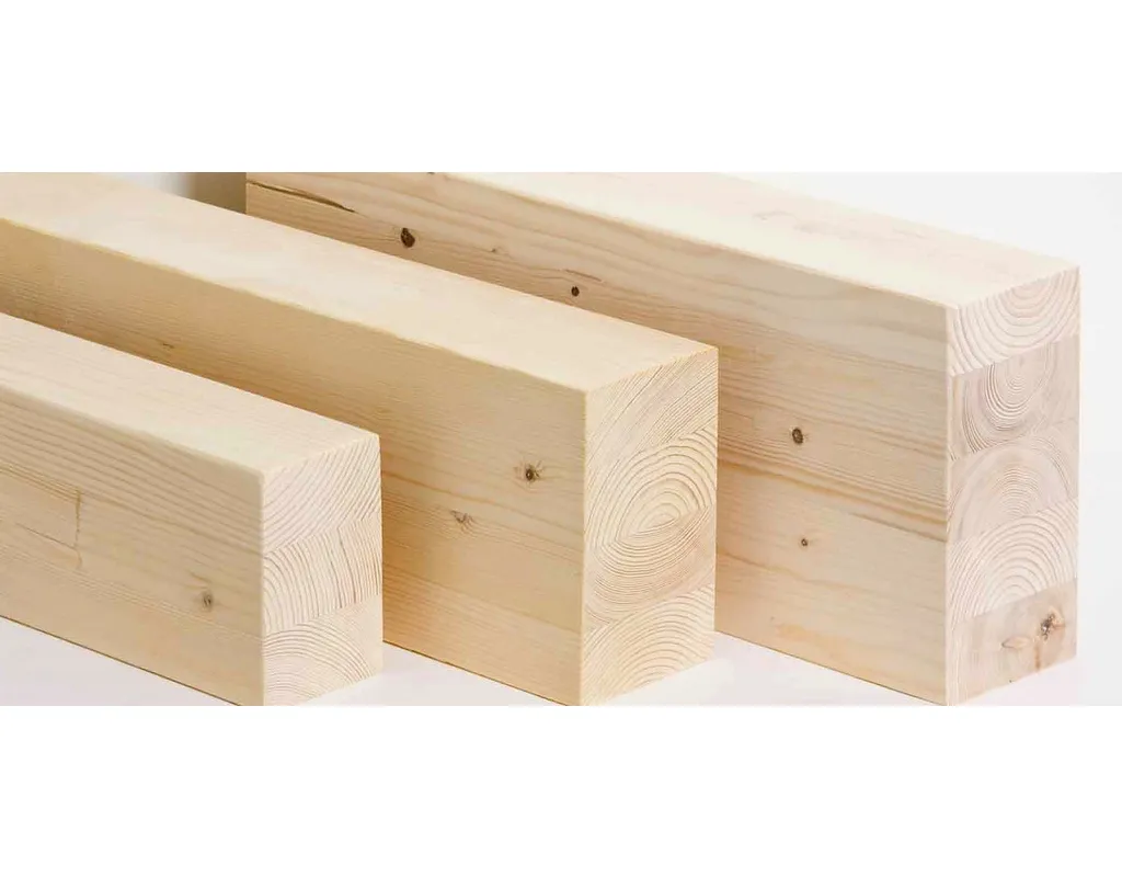 12x24 cm Brettschichtholz Fichte